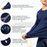Load image into Gallery viewer, Gym Fitness Men &#39;s Fitness Long Sleeves New Quick Dry Running Compression Shirt Running Bodybuilding Sport T-shirt
