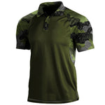 Load image into Gallery viewer, Camouflaged Tactical T Shirts Men Quick Dry Outdoor Nature Hike Shirt Short Sleeve Climbing Clothing
