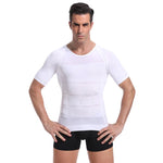 Charger l&#39;image dans la galerie, Gym Fitness Men&#39;s Slimming Shaper  Vest Tummy  Compression Body Modeling Fat Burner Chest Tummy Shirt Corset
