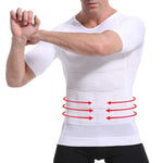 Загрузить изображение в средство просмотра галереи, Gym Fitness Men&#39;s Slimming Shaper  Vest Tummy  Compression Body Modeling Fat Burner Chest Tummy Shirt Corset
