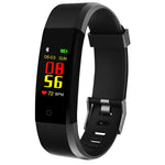 Lade das Bild in den Galerie-Viewer, Gym Fitness Rate/Blood Pressure/Health Bracelet Heart Pedometer Smart Band Fitness Tracker Wristband
