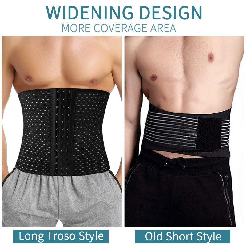 Gym Fitness Waist Trainer Trimmer Belt Corset For Abdomen Belly Control Fitness Compression Shape wear