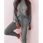 Load image into Gallery viewer, Long-sleeved Casual Two Piece Set Women Spot Loose Suit Fashion tracksuit
