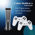 Charger l&#39;image dans la galerie, Retro USB Wired Handheld Game Player AV Output Game Station 5 Video Game Console With 200 Classic Games 8 Bit GS5
