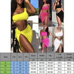Load image into Gallery viewer, Women&#39;s  Summer Beach Crop Top Short Skirt Bodycon Two Piece Sets
