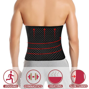 Gym Fitness Waist Trainer Trimmer Belt Corset For Abdomen Belly Control Fitness Compression Shape wear