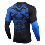 Lade das Bild in den Galerie-Viewer, Quick Dry Mens Sport Running Shirt Compression Long Sleeve Gym Fitness T-shirts Tights
