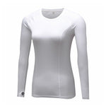 Cargar imagen en el visor de la galería, Women T-shirt Quick Dry Running T-shirt Compression Tights  Long Sleeve T-shirts Fitness Shirts
