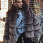 Charger l&#39;image dans la galerie, Gym Fitness Soft Warm Solid Overcoat  Shaggy Thick Jacket Women&#39;s Elegant Winter  Outwear
