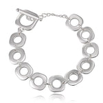 Load image into Gallery viewer, Men &amp; Women&#39;s Silver color Exquisite 10mm Bracelet chain
