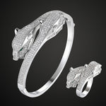 Load image into Gallery viewer, Majestic Wisdom Masterfully Created Panther Bangle Men or Women&#39;s Bracelets Sets
