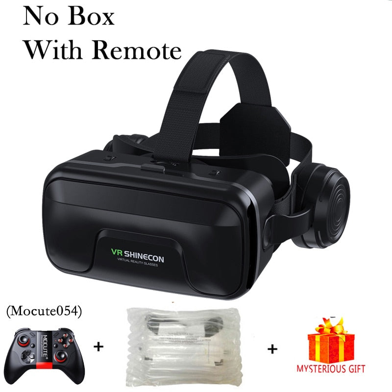 Gym Fitness 3D Glasses Virtual Reality Headset VR Helmet For Smartphone Smart Phone Goggles Video Game  Binoculars