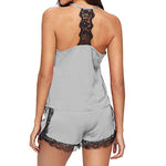 Charger l&#39;image dans la galerie, Women&#39;s sleep nightwear home clothes nightie with shorts underwear
