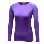 Charger l&#39;image dans la galerie, Women T-shirt Quick Dry Running T-shirt Compression Tights  Long Sleeve T-shirts Fitness Shirts
