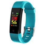 Charger l&#39;image dans la galerie, Gym Fitness Rate/Blood Pressure/Health Bracelet Heart Pedometer Smart Band Fitness Tracker Wristband
