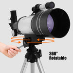 Load image into Gallery viewer, HD Night Vision Astronomical 150X Refractive  With Phone Clip Outdoor150X Telescope
