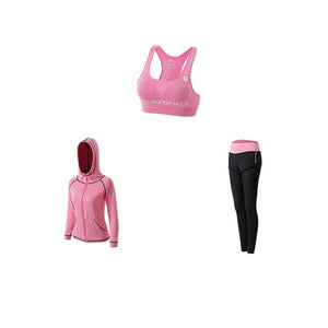 Gym Fitness Women's Sportswear Yoga Set Seamless Suits Gym Clothing  2/3/4/5pcs Vest+t-shirt+shorts+leggings+hoodies Yoga Outfits