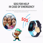 Загрузить изображение в средство просмотра галереи, Parent&#39;s Tracker Children Mobile Phone Voice Chat Smart Watch 2/4G Sim Card LBS SOS Camera Math Game &amp; Flashlight
