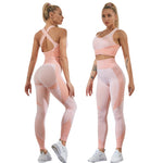 Charger l&#39;image dans la galerie, Gym Fitness Women&#39;s Fitness Do Just about anything Clothes Sport Yoga Sets Female Sport Gym Suits
