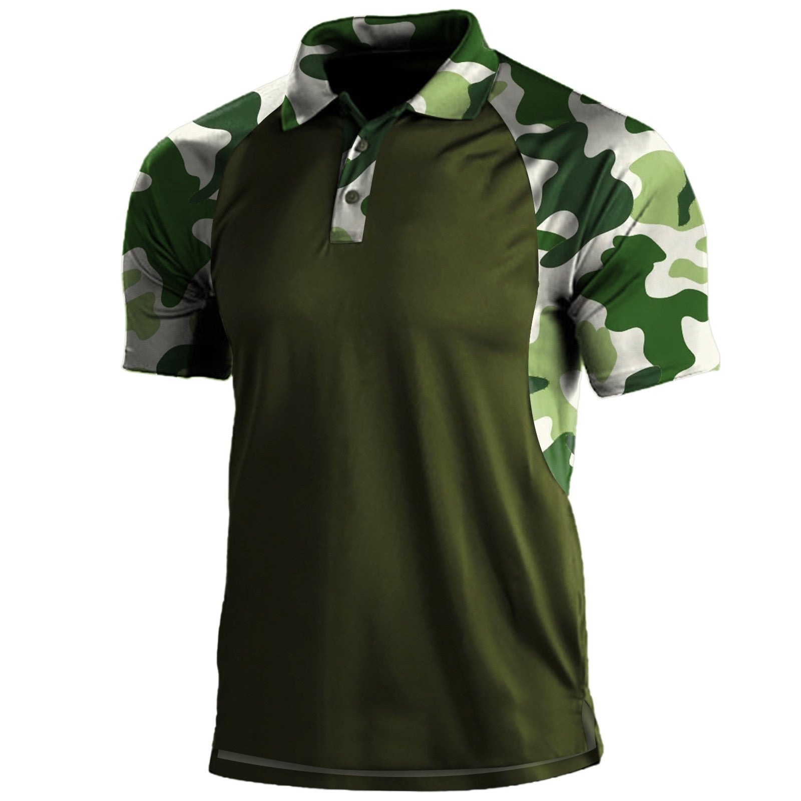 Camouflaged Tactical T Shirts Men Quick Dry Outdoor Nature Hike Shirt Short Sleeve Climbing Clothing