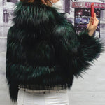 Загрузить изображение в средство просмотра галереи, Women&#39;s Faux Fur Coat Short Warm Thick High Quality Fashion Fur Coat

