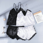 Charger l&#39;image dans la galerie, Women&#39;s sleep nightwear home clothes nightie with shorts underwear
