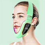 Lade das Bild in den Galerie-Viewer, Vibration Massager Facial Lifting Device LED Photon Therapy Facial Slimming  Double Chin V Face Shaped Cheek Lift  Belt Machine
