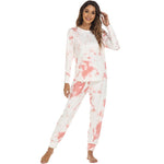 Load image into Gallery viewer, Women&#39;s Love Print Long Sleeve Pajamas Set Cute Top And Pants  Home Wear Sets
