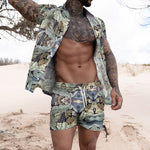 Charger l&#39;image dans la galerie, Men&#39;s Beach Shorts Lace-Up Waist Casual  Shirt 3D Brand Printed
