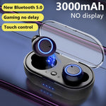 Charger l&#39;image dans la galerie, Gym Fitness Waterproof Earbuds Charging Box Bluetooth 5.1 Earphones  Wireless Headphone 9D Stereo Sports  Headsets With Microphone 3500mAh
