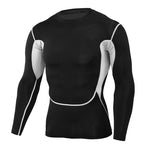 Lade das Bild in den Galerie-Viewer, Gym Fitness Men&#39;s Compression Top Gym T Shirt   Bodybuilding Sport T-shirt Quick Dry Running Shirt Long Sleeve Top Gym T Shirt
