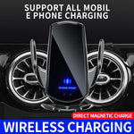 Charger l&#39;image dans la galerie, Car Wireless Charging infrared Induction Fast Charging 100W  Magnetic Automatic Car Mount Phone Holder For iPhone Xiaomi Samsung
