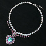 Load image into Gallery viewer, This Montgomery Acquisition is truly a magical  Bliss Pendant Stud Earrings  Necklace Set
