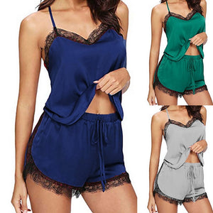 Women's sleep nightwear home clothes nightie with shorts underwear