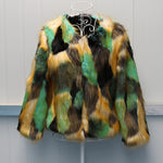 Cargar imagen en el visor de la galería, Women&#39;s Maxi Short  Fur Fluffy Warm Outerwear Luxury Fur Jacket Elegant  Streetwear Coat
