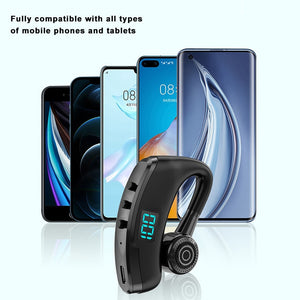 Gym Fitness Earphone 5.1 Bluetooth Wireless Headphones Ear Hook Hi-Fi Stereo Headset Hands Free Sports Earbuds with Mic