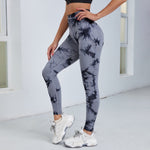 Charger l&#39;image dans la galerie, Gym Fitness Seamless Tie Dye Leggings Women&#39;s Yoga Pants Push Up Workout Sports Legging High Waist Tights Gym Clothing
