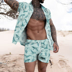 Load image into Gallery viewer, Men&#39;s Beach Shorts Lace-Up Waist Casual  Shirt 3D Brand Printed
