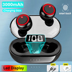 Lade das Bild in den Galerie-Viewer, Gym Fitness Waterproof Earbuds Charging Box Bluetooth 5.1 Earphones  Wireless Headphone 9D Stereo Sports  Headsets With Microphone 3500mAh
