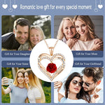 Загрузить изображение в средство просмотра галереи, Women&#39;s Rose Flower Pendant Necklace Jewelry Perfect Gift For All Occasions
