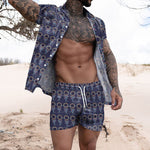 Lade das Bild in den Galerie-Viewer, Men&#39;s Beach Shorts Lace-Up Waist Casual  Shirt 3D Brand Printed
