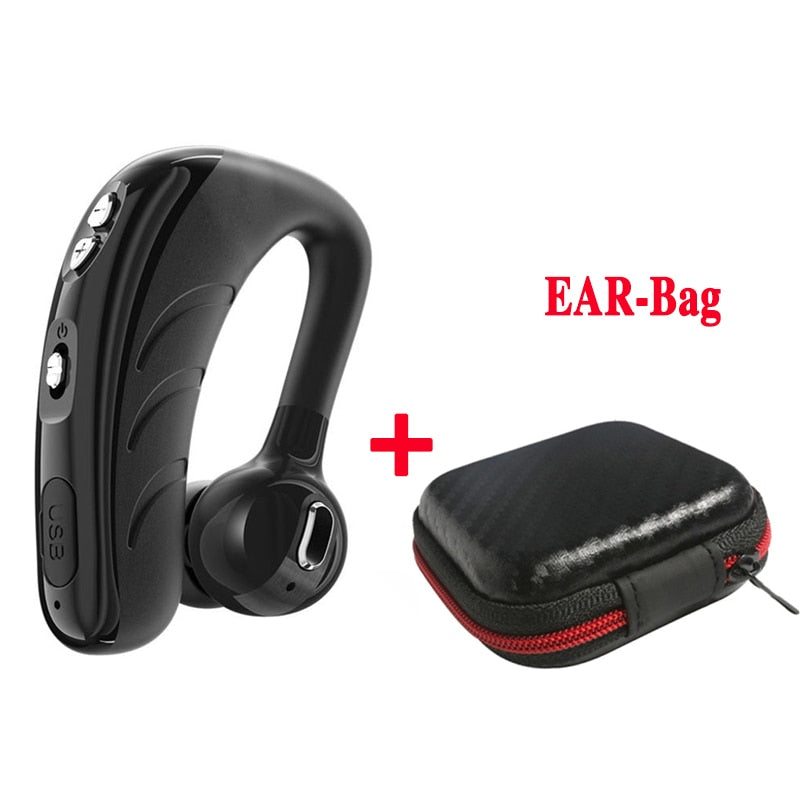 Gym Fitness Earphone 5.1 Bluetooth Wireless Headphones Ear Hook Hi-Fi Stereo Headset Hands Free Sports Earbuds with Mic