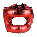 Lade das Bild in den Galerie-Viewer, Quality PU leather Boxing Helmet head protectors adult Child Professional competition headgear
