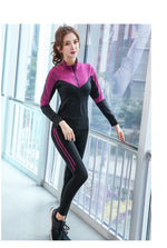 Загрузить изображение в средство просмотра галереи, Women&#39;s Solid Yoga Sport Suit Breathable Gym Set Female Bra T-shirt Shorts Pants Workout Fitness Clothes
