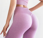 Charger l&#39;image dans la galerie, Seamless Leggings Women Hip Push Up Yoga Pants High Waist Booty Leggings Stretchy Tights

