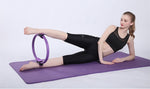 Cargar imagen en el visor de la galería, 5PCS Yoga Ball Magic Ring Pilates Circle Exercise Equipment Workout Fitness Training Resistance Support Tool Stretch Band
