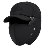 Cargar imagen en el visor de la galería, Thermal Bomber Hats Men &amp; Women&#39;s Ear Protection Face Windproof Ski Cap Velvet Thicken Hat
