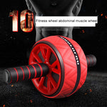 Cargar imagen en el visor de la galería, hot Double-wheeled Updated AB Abdominal Press Wheel Rollers Crossfit Gym Exercise Equipment for Body Building Fitness
