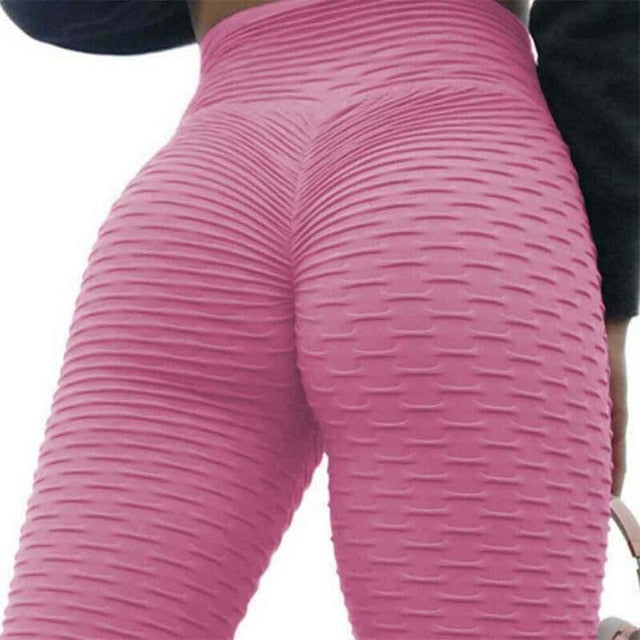 Women's Anti-Cellulite Yoga Gym Sport Leggings Fitness Butt Lift Elastic Yoga Pants Push Up sports wear