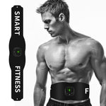 이미지를 갤러리 뷰어에 로드 , Intelligent EMS Fitness Trainer Belt LED Display Electrical Stimulator Abdominal Muscle Sticker Training Device Home Gym
